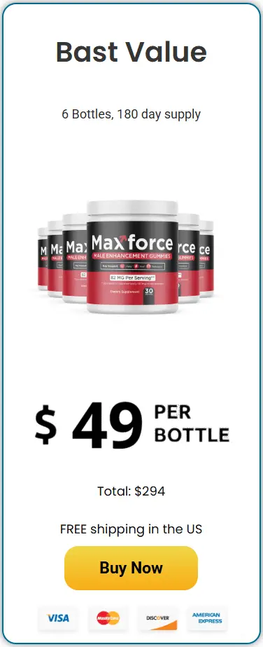 Buy Max Force 6 Bottle